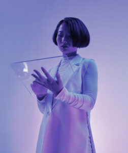 Person crafting a Customized Marketing Strategy